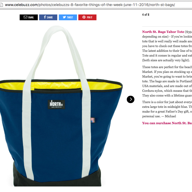 Celebuzz - Review of the Tabor Tote