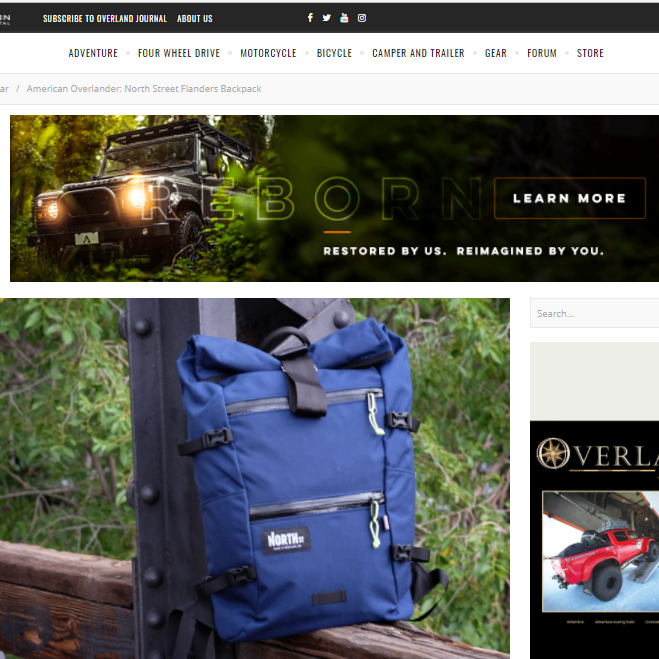 Expedition Portal Reviews the Flanders Backpack