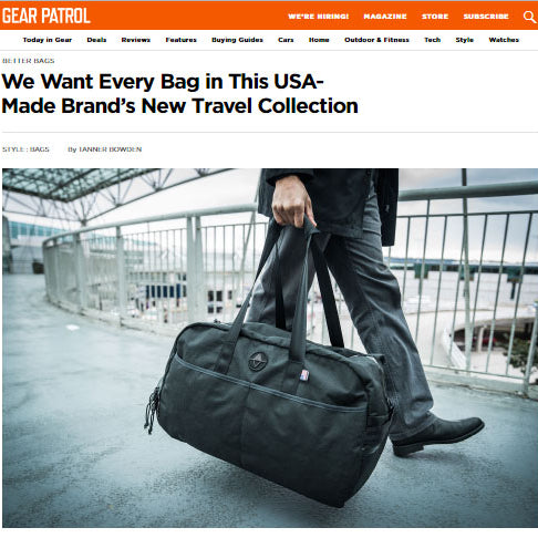 screenshot of outdoor gear article