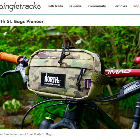 screenshot of singletracks article featuring the pioneer 9