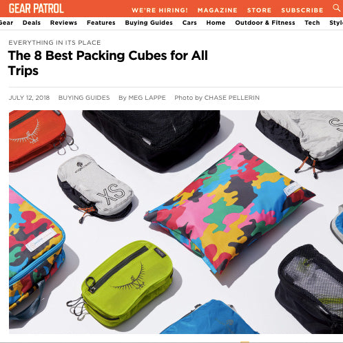 screenshot of Gear Patrol Article - the 8 Best Packing Cubes for All Trips
