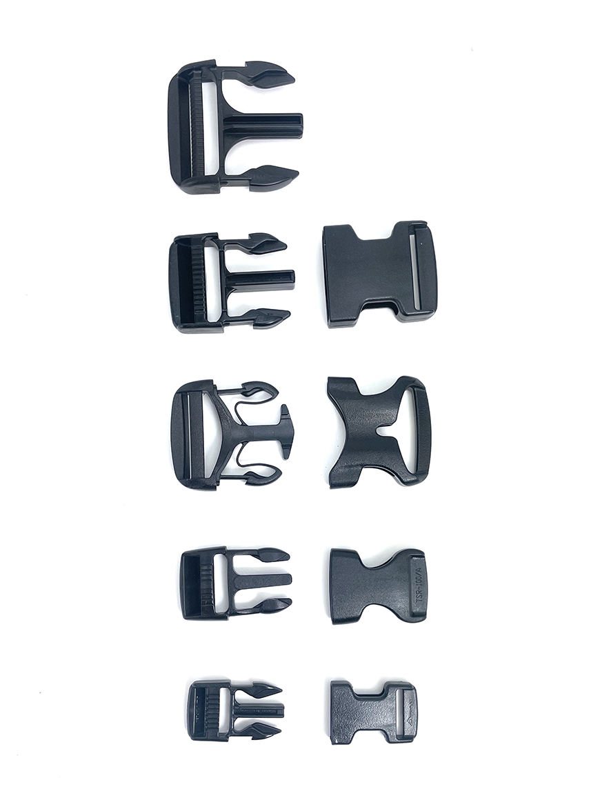 Replacement buckle parts of various sizes and styles. - North St. Bags