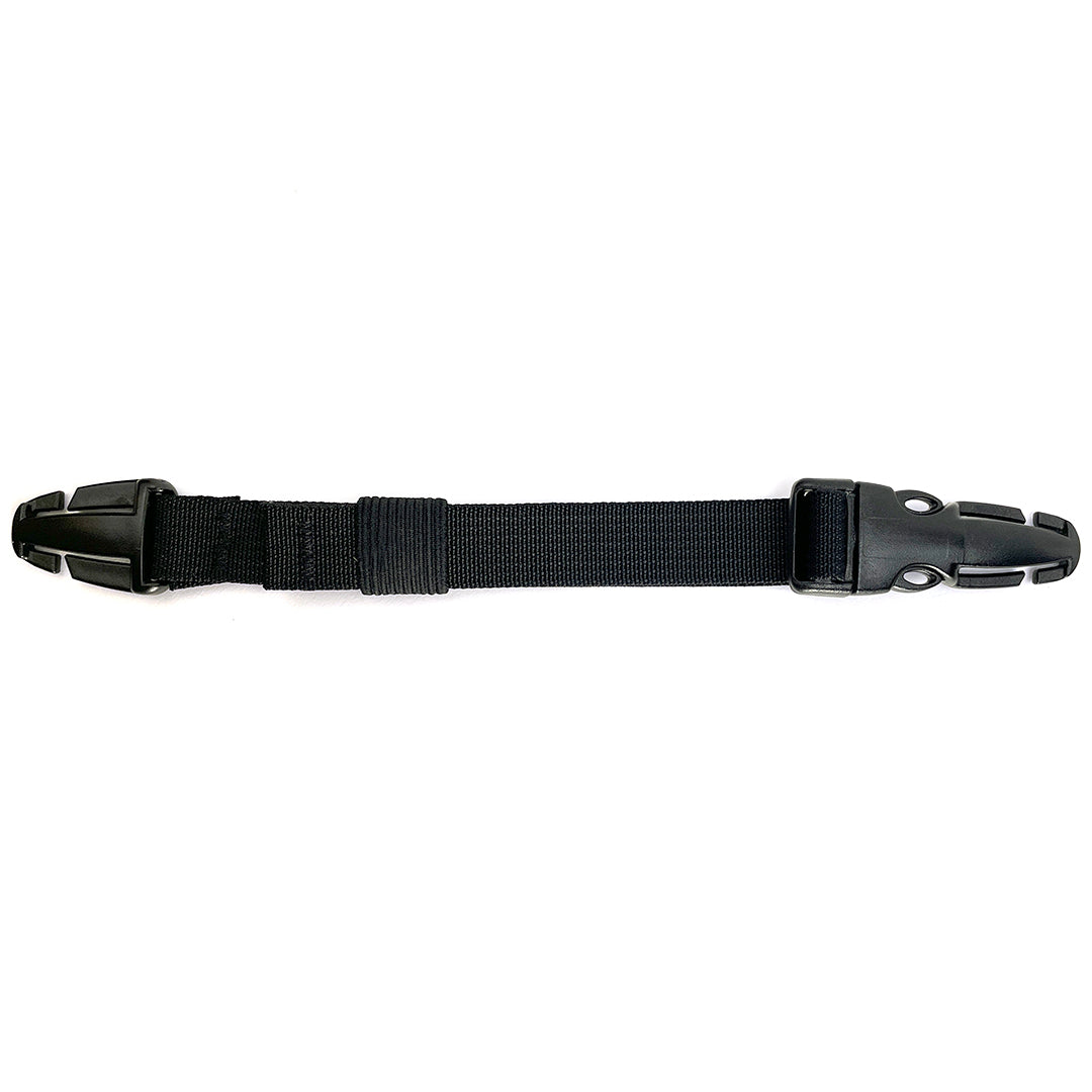 Removable sternum strap with standard buckle