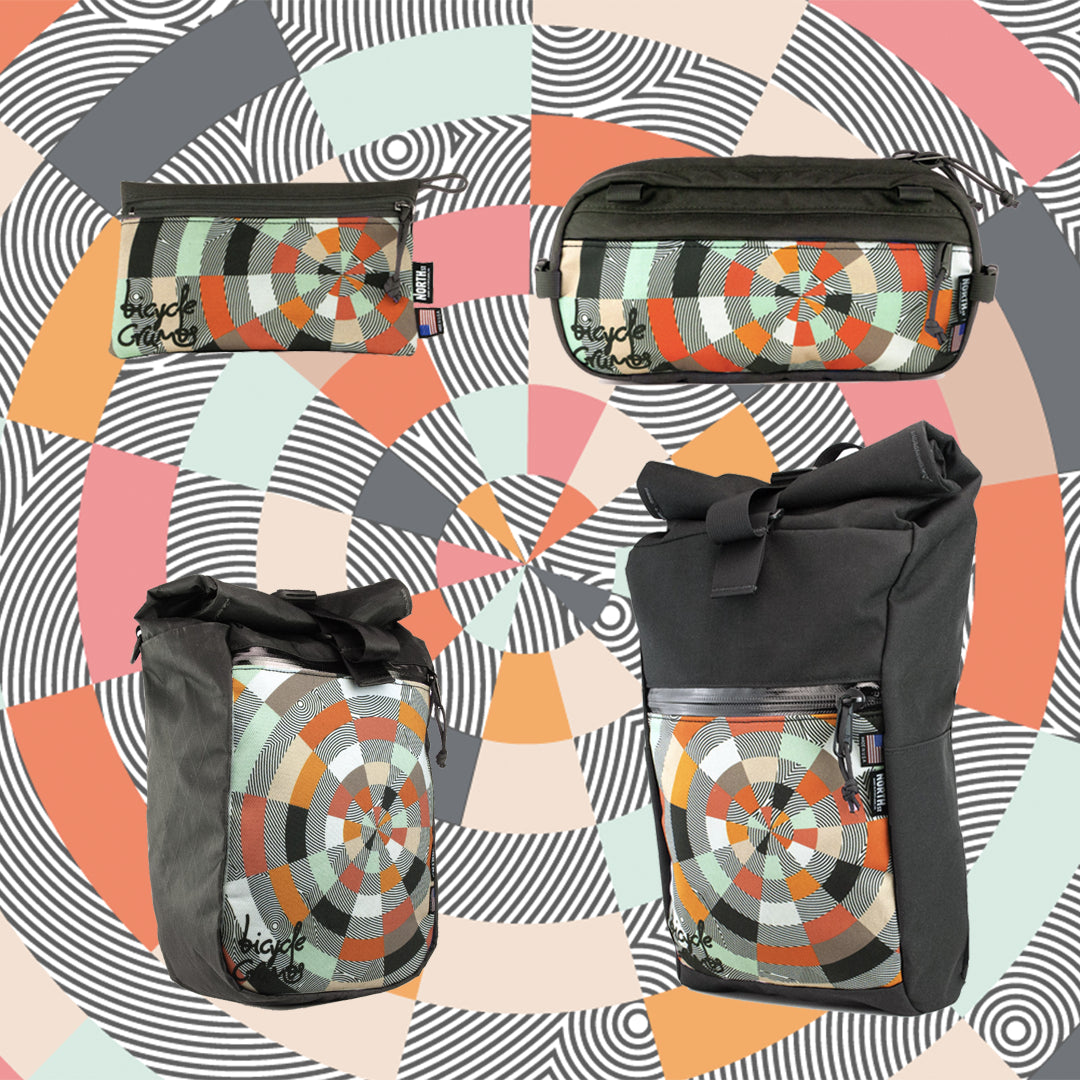 packs with limited bicycle crumbs print