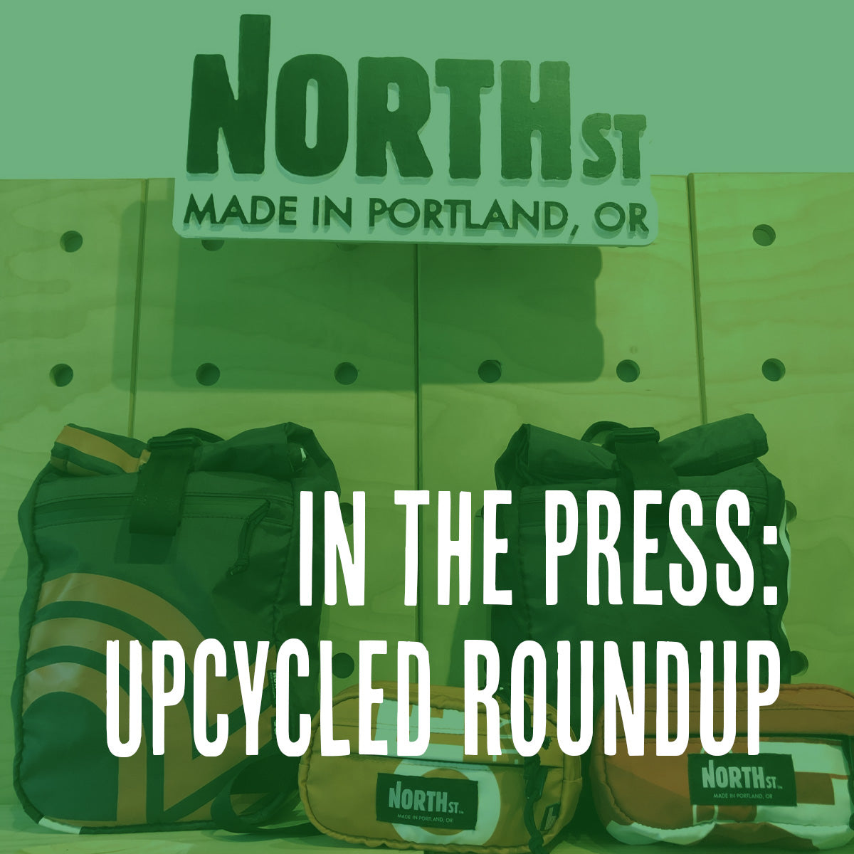 In the press upcycled roundup graphic