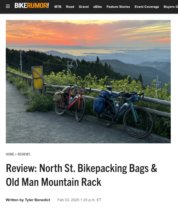Bike Rumor Reviews Bikepacking Line