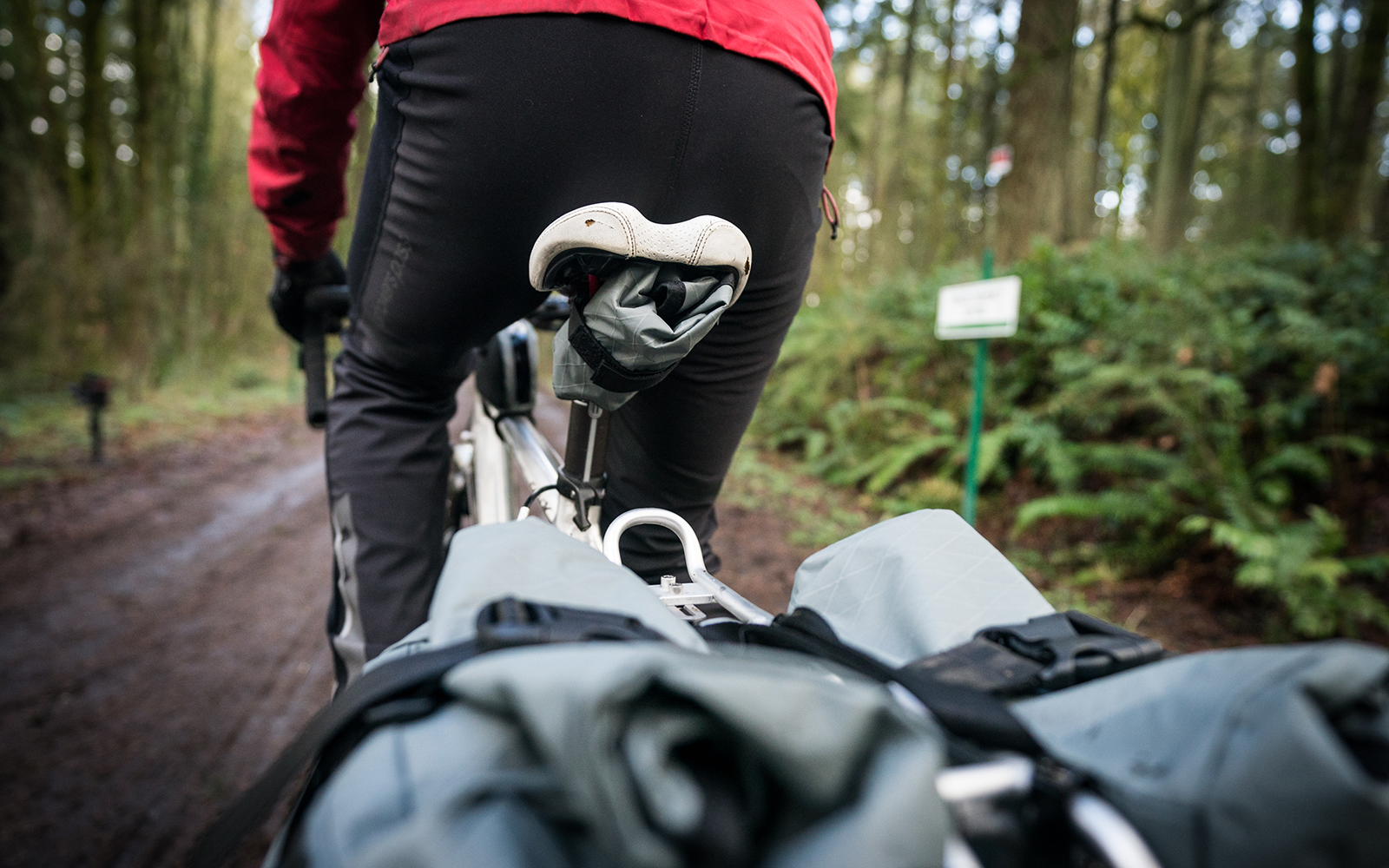 winter bikepacking setup