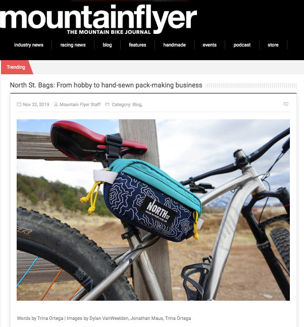 screenshot of mountain flyer article