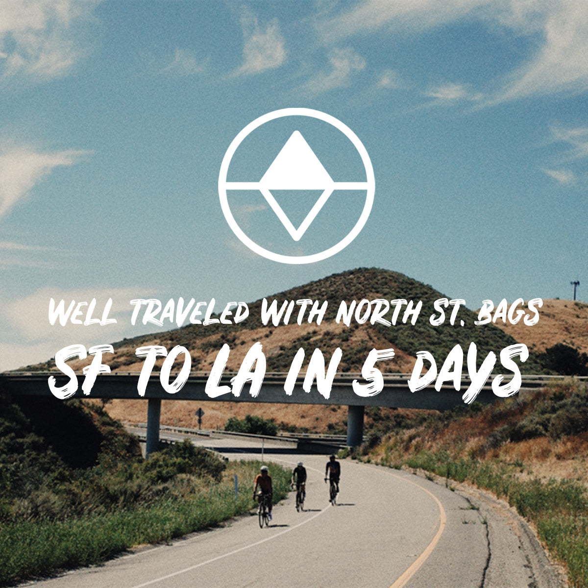 graphic showing coastal road