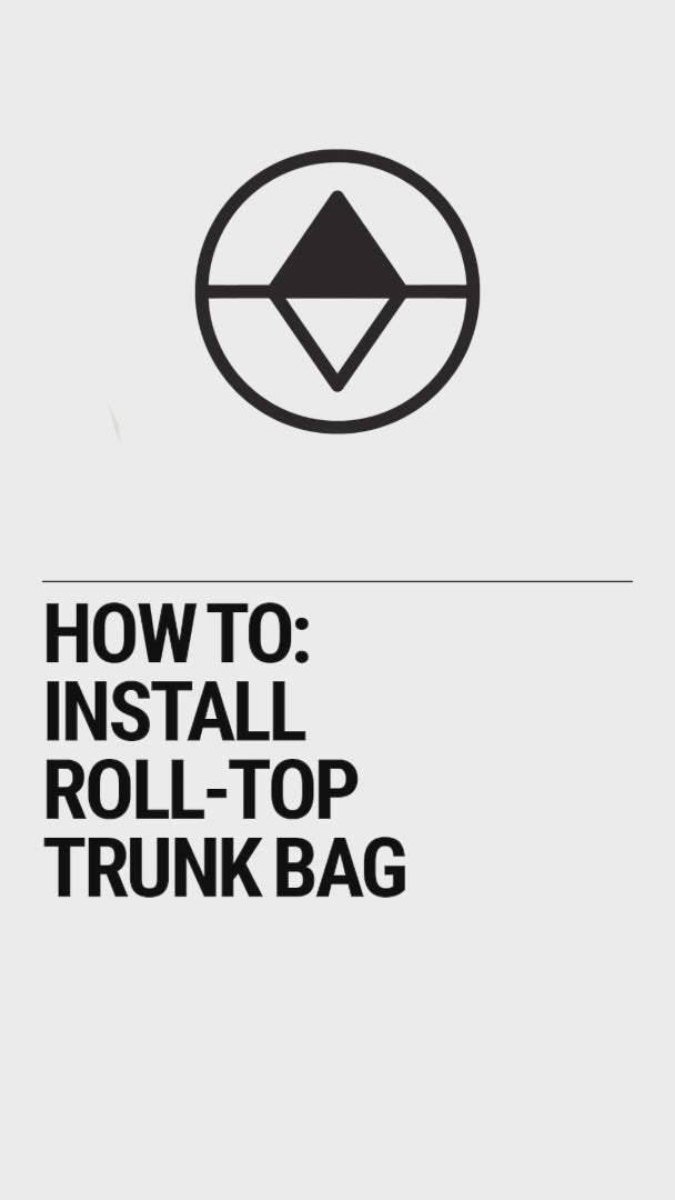 demo video showing how to install the trunk bag to a rack. all-groups