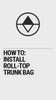 demo video showing how to install the trunk bag to a rack. all-groups