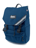 Front view of stylish backpack pannier in midnight. Morrison Backpack Pannier 22L - North St. Bags