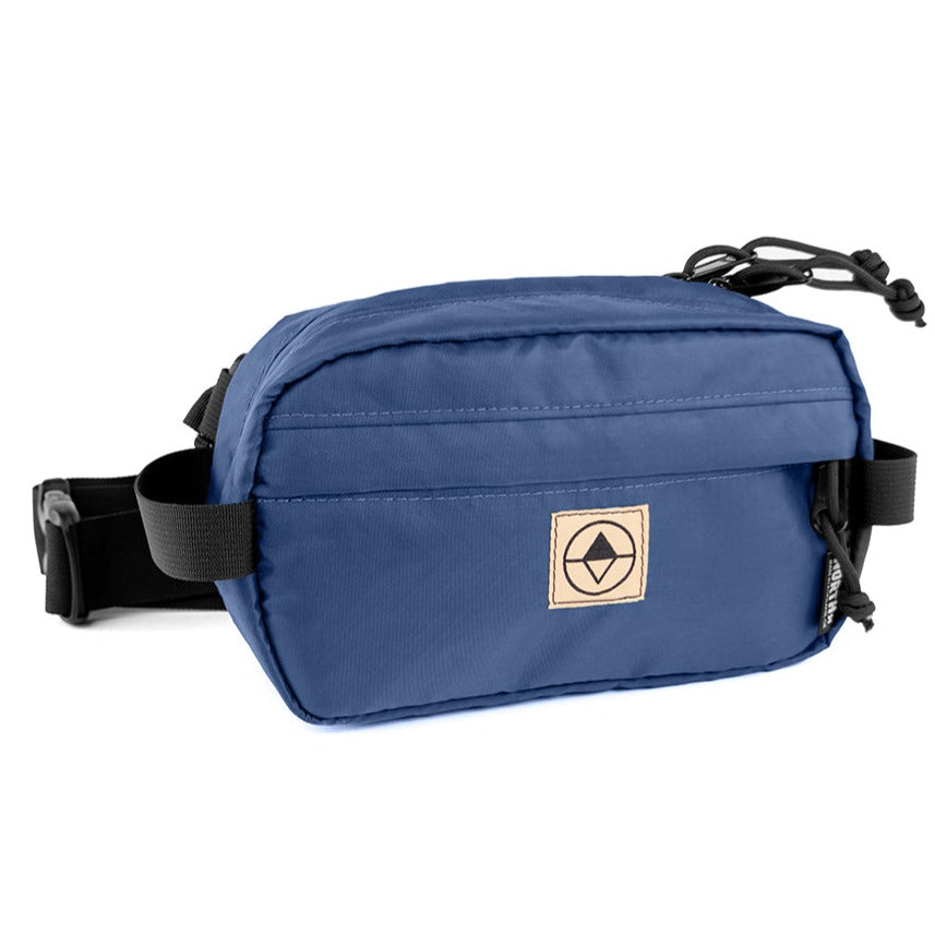 Front view of Pioneer 9 Hip Pack in EPX Ocean Blue - North St. Bags