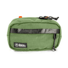 Front view of Pioneer 9 Handlebar Pack in Moss and Black