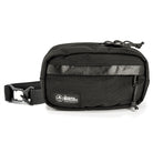 pioneer 9 hip pack in black with black accent and north st label