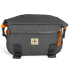 Front view of Roll-Top Trunk Bag in EPX Black and Orange - North St. Bags