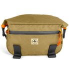 Front view of Roll-Top Trunk Bag in EPX Coyote and Orange - North St. Bags