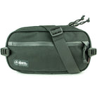 front view of sling pack by North St in black