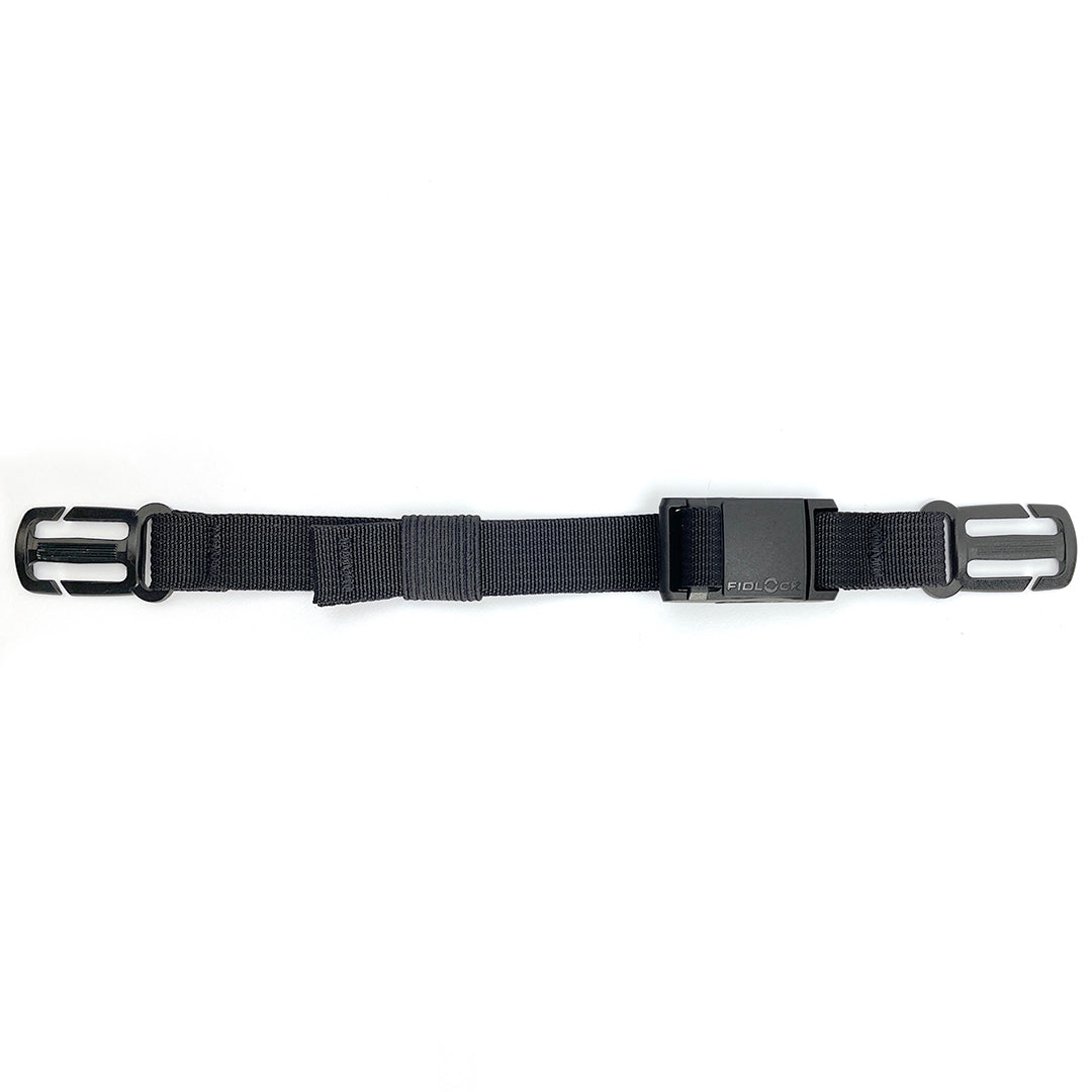 Removable sternum strap with fidlock buckle