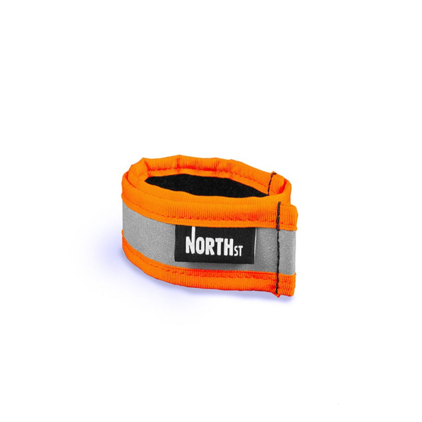Reflective Ankle Strap in Neon Orange - North St. Bags