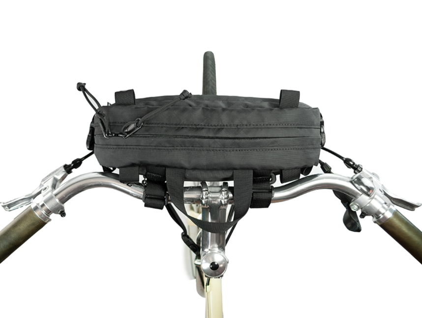 Top view of Pioneer 12 Handlebar Pack - North St. Bags all-groups