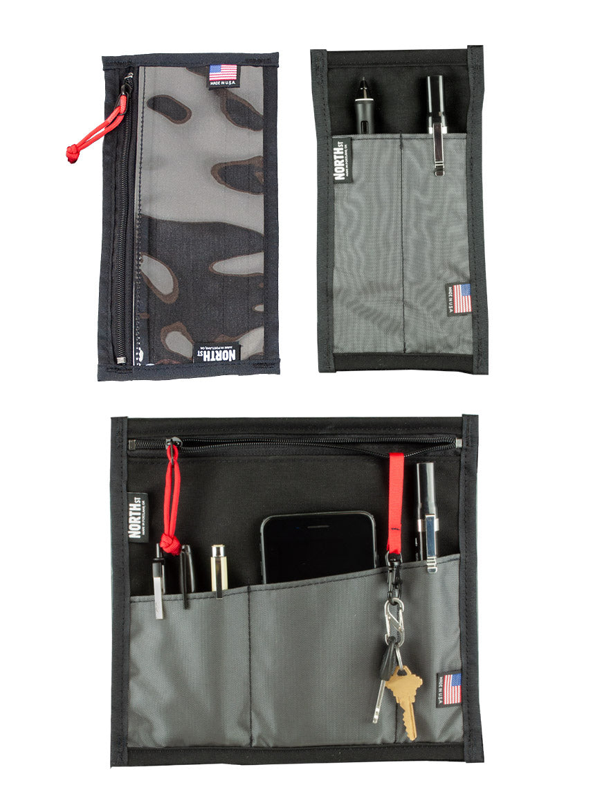 Velcro-In Organizer Pocket Set - North St. Bags