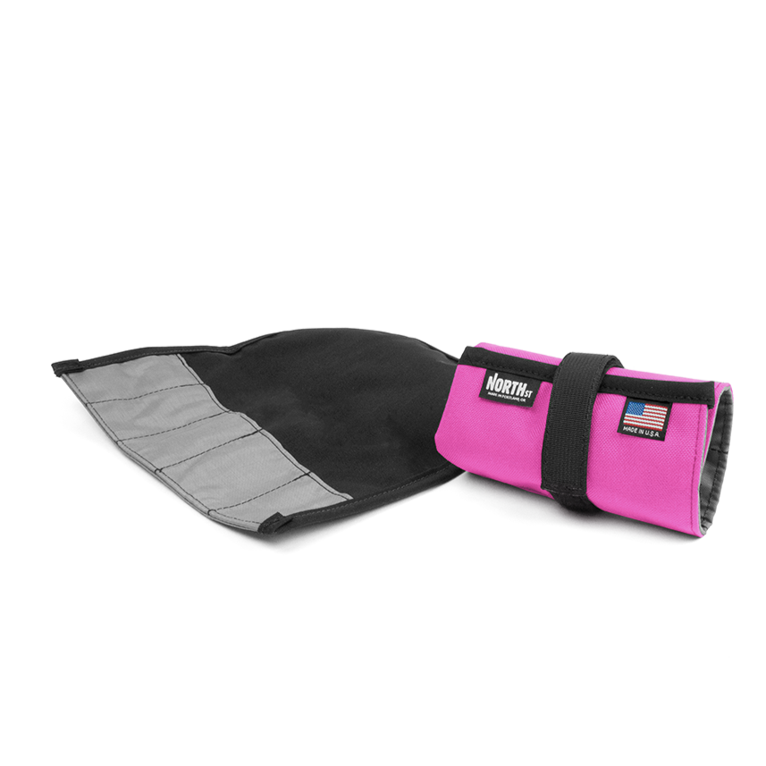 Tool Roll in Hot Pink- North St. Bags